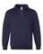 JERZEES® Super Sweats Nublend Quarter-Zip Cadet Collar Sweatshirt